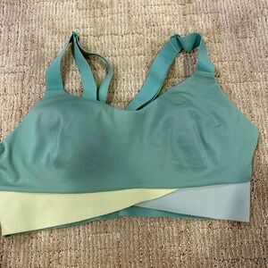 Green Sports Bra